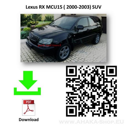 Hak holowniczy Lexus RX 300 XU1 2000-2003
