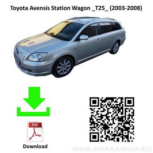 Hak holowniczy Toyota Avensis Kombi 2003-2008