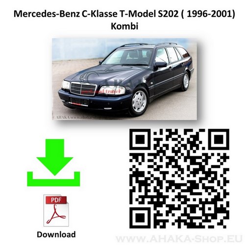 Hak holowniczy MB Mercedes Benz C Klasa S202 Kombi 1996-2001