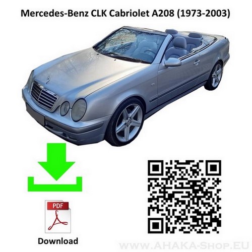 Hak holowniczy MB Mercedes Benz CLK C208 Cabrio 1997-2003