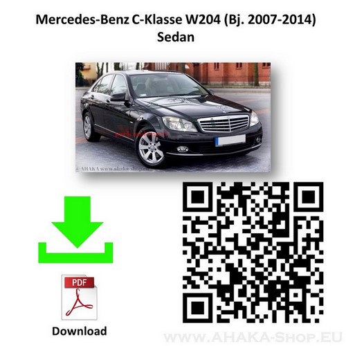 Hak holowniczy MB Mercedes Benz C Klasa W204 Sedan 2007-2014