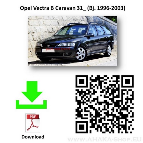 Hak holowniczy Opel Vectra B Caravan Kombi 1996-2003