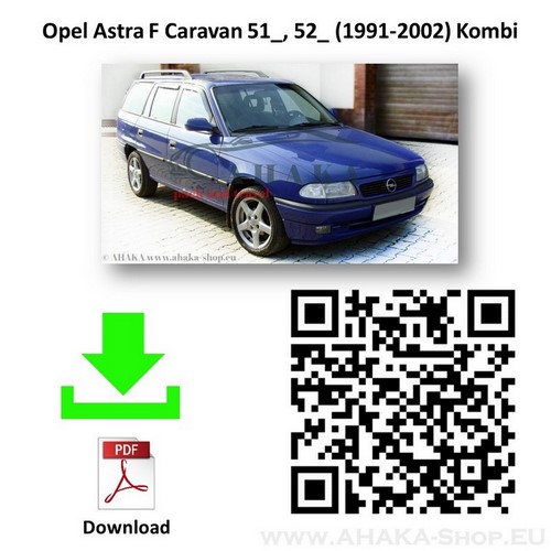 Hak holowniczy Opel Astra F Kombi 1991-2002