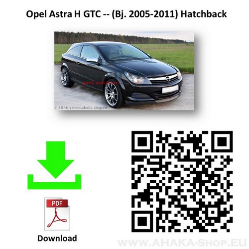 Hak holowniczy Opel Astra H GTC 2004-2014