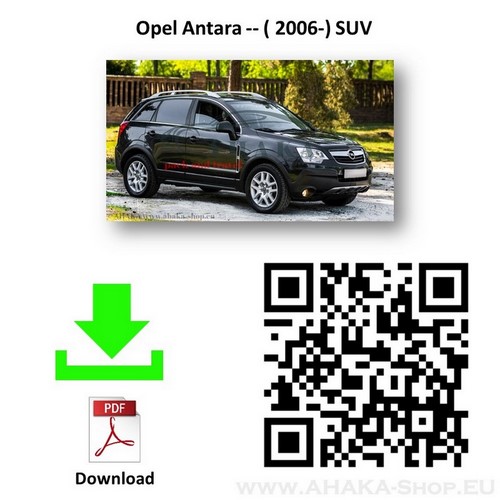 Hak holowniczy Opel Antara 2011-2017