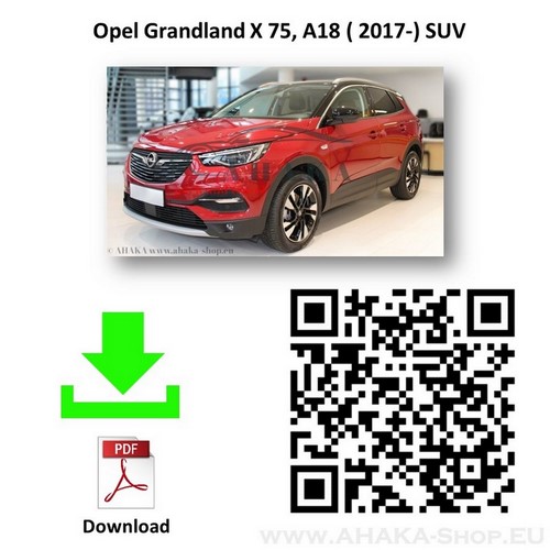 Hak holowniczy Opel Grandland X od 2017