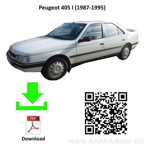 Hak holowniczy Peugeot 405 Sedan 1987-1995