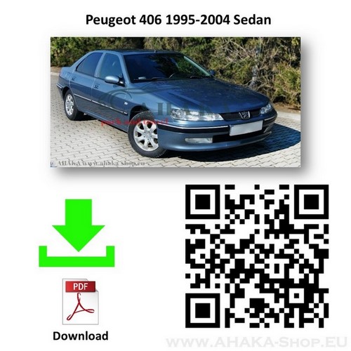 Hak holowniczy Peugeot 406 Sedan 1995-2004