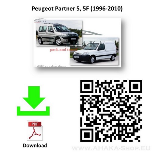 Hak holowniczy Peugeot Partner 2003-2009