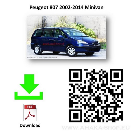 Hak holowniczy Peugeot 807 2005-2014