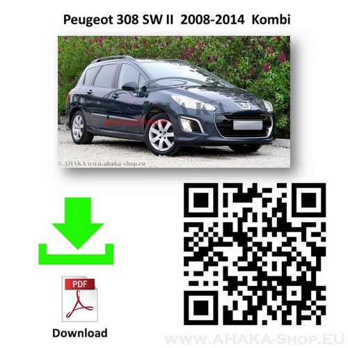 Hak holowniczy Peugeot 308 SW Kombi 2008-2014
