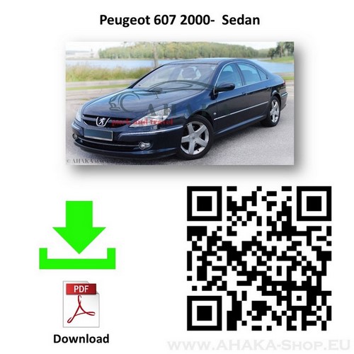 Hak holowniczy Peugeot 607 Sedan 2000-2010