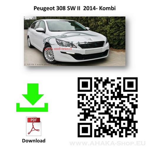 Hak holowniczy Peugeot 308 II Break SW Kombi 2014-2021