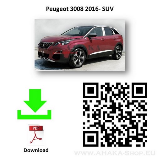 Hak holowniczy Peugeot 3008 II od 2016
