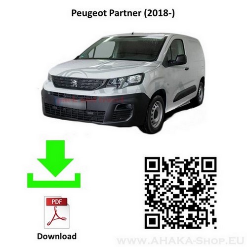 Hak holowniczy Peugeot Partner XL L2 od 2018