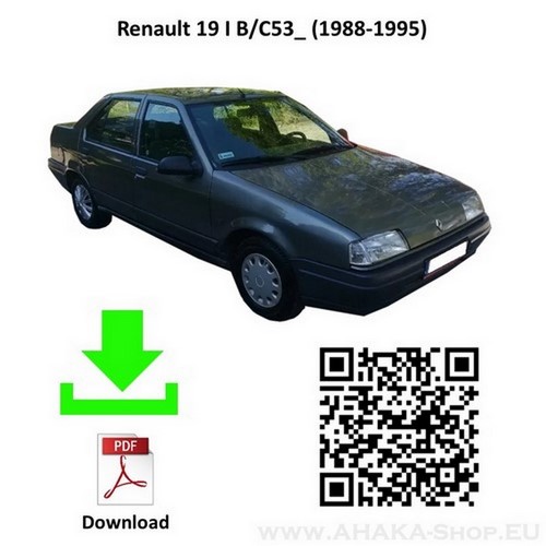 Hak holowniczy Renault 19 Hatchback 1988-1995