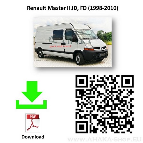 Hak holowniczy Renault Master Furgon Bus 1998-2010