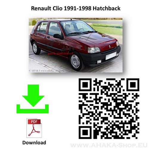 Hak holowniczy Renault Clio I Hatchback 1991-1998