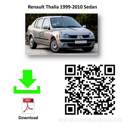 Hak holowniczy Renault Thalia Sedan 2001-2008
