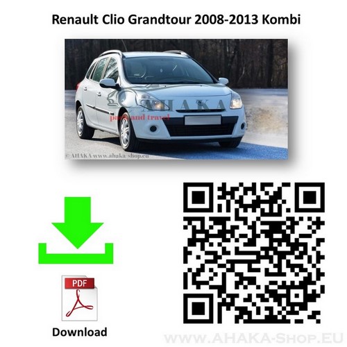 Hak holowniczy Renault Clio III Grandtour Kombi 2008-2012