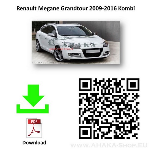 Hak holowniczy Renault Megane III Grandtour Kombi 2009-2012