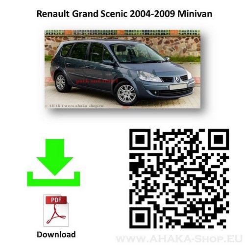 Hak holowniczy Renault Grand Scenic II 2004-2009