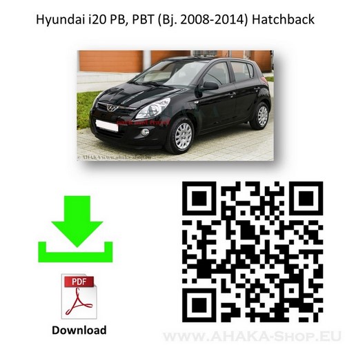 Hak holowniczy Hyundai I20 I Hatchback 2009-2014