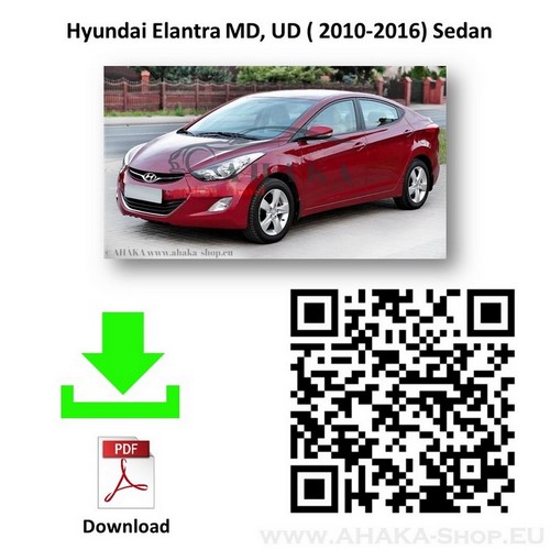 Hak holowniczy Hyundai Elantra 2011-2015