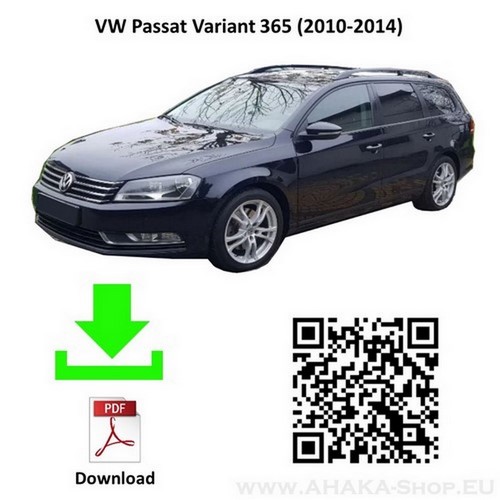 Hak holowniczy VW Volkswagen Passat B7 Variant Kombi 2010-2014