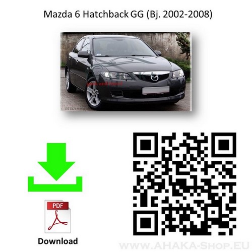 Hak holowniczy Mazda 6 GG Hatchback 2002-2008