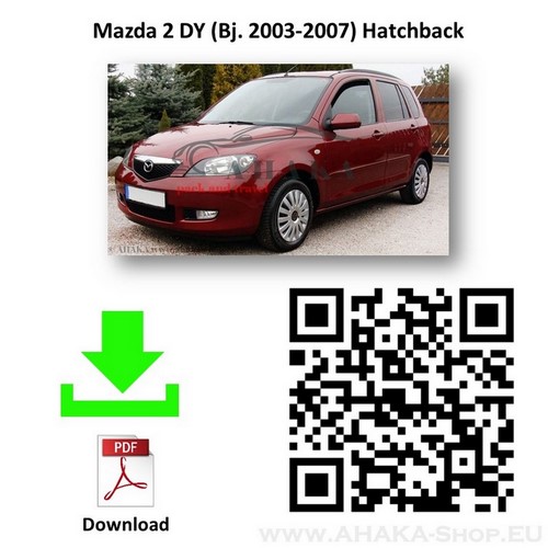 Hak holowniczy Mazda 2 Hatchback 2003-2007