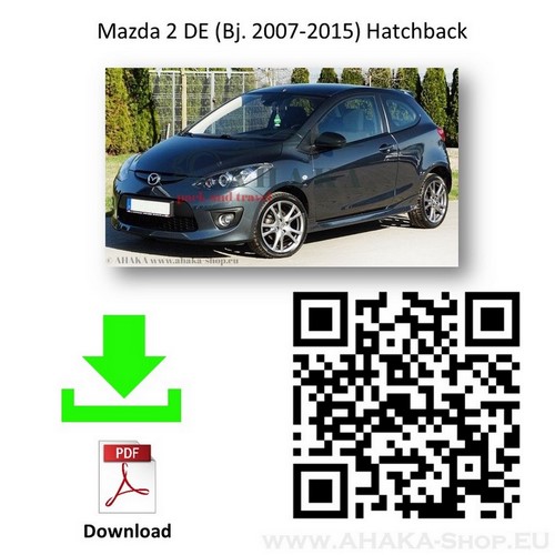 Hak holowniczy Mazda 2 Hatchback 2007-2015