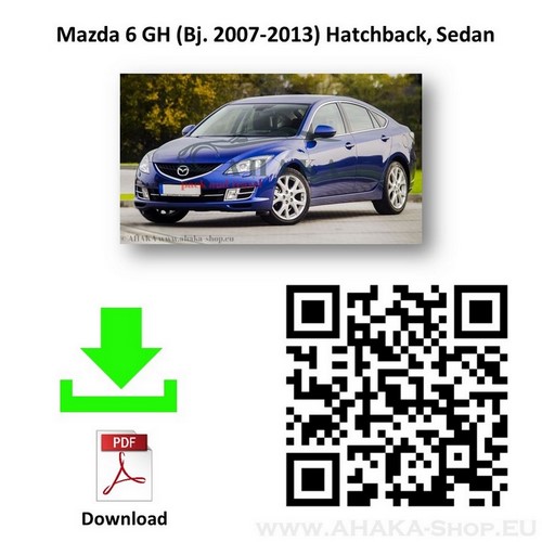 Hak holowniczy Mazda 6 GH Hatchback 2008-2013