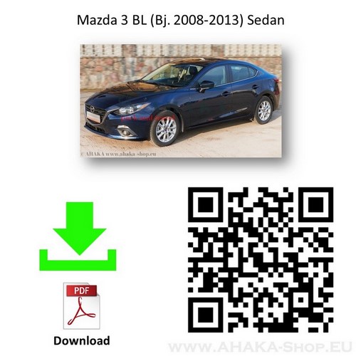 Hak holowniczy Mazda 3 Sedan 2009-2013