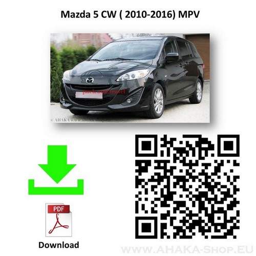 Hak holowniczy Mazda 5 2010-2016