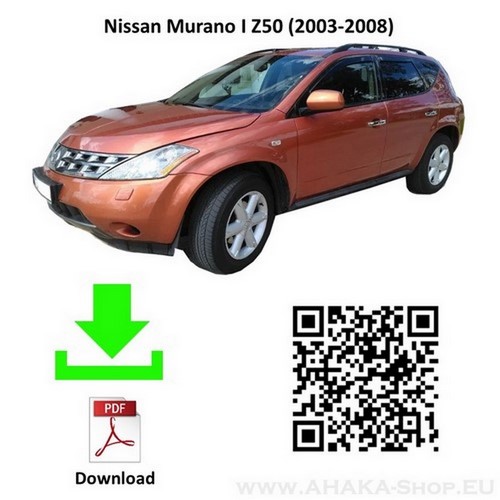 Hak holowniczy Nissan Murano Usa Z50 2003-2008