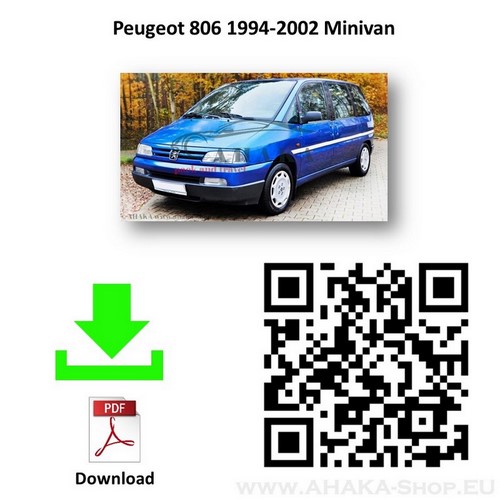 Hak holowniczy Peugeot 806 1994-2002