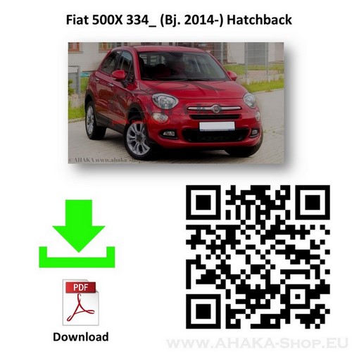 Hak holowniczy Fiat 500X od 2014