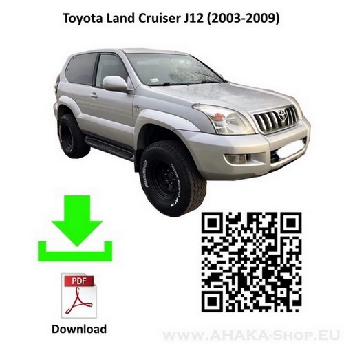 Hak holowniczy Toyota Land Cruiser J125 2003-2009