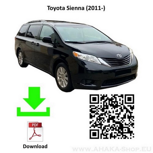 Hak holowniczy Toyota Sienna wersja USA 2011-2020
