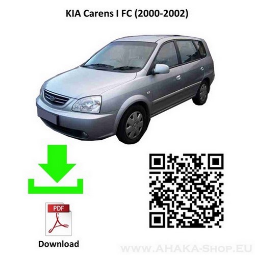 Hak holowniczy Kia Carens I II FC FJ 2000-2006
