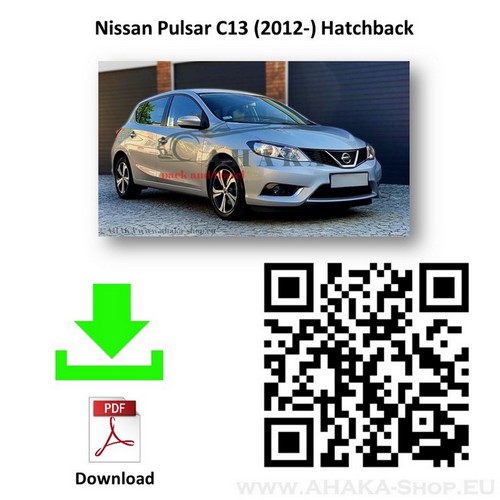 Hak holowniczy Nissan Pulsar Hatchback 2014-2018
