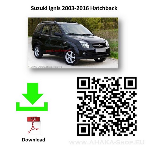 Hak holowniczy Suzuki Ignis II 2003-2008