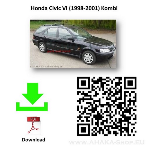 Hak holowniczy Honda Civic Aerodeck Kombi 1997-2001