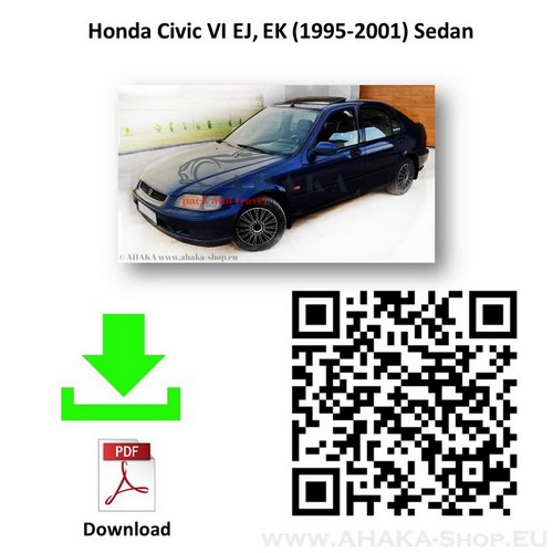 Hak holowniczy Honda Civic Sedan 1995-1999