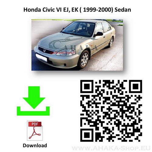 Hak holowniczy Honda Civic Sedan 1999-2000