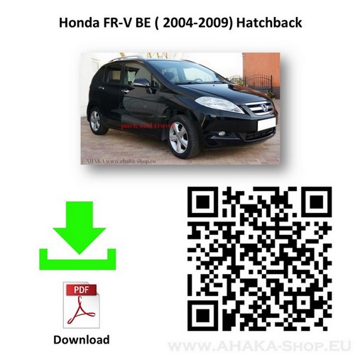 Hak holowniczy Honda FR-V 2005-2010