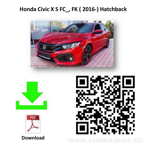 Hak holowniczy Honda Civic Hatchback od 2017