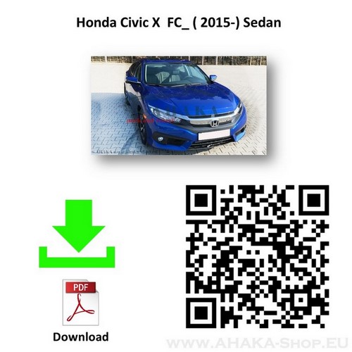 Hak holowniczy Honda Civic Sedan od 2017