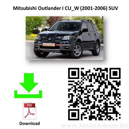 Hak holowniczy Mitsubishi Outlander CU 2003-2007